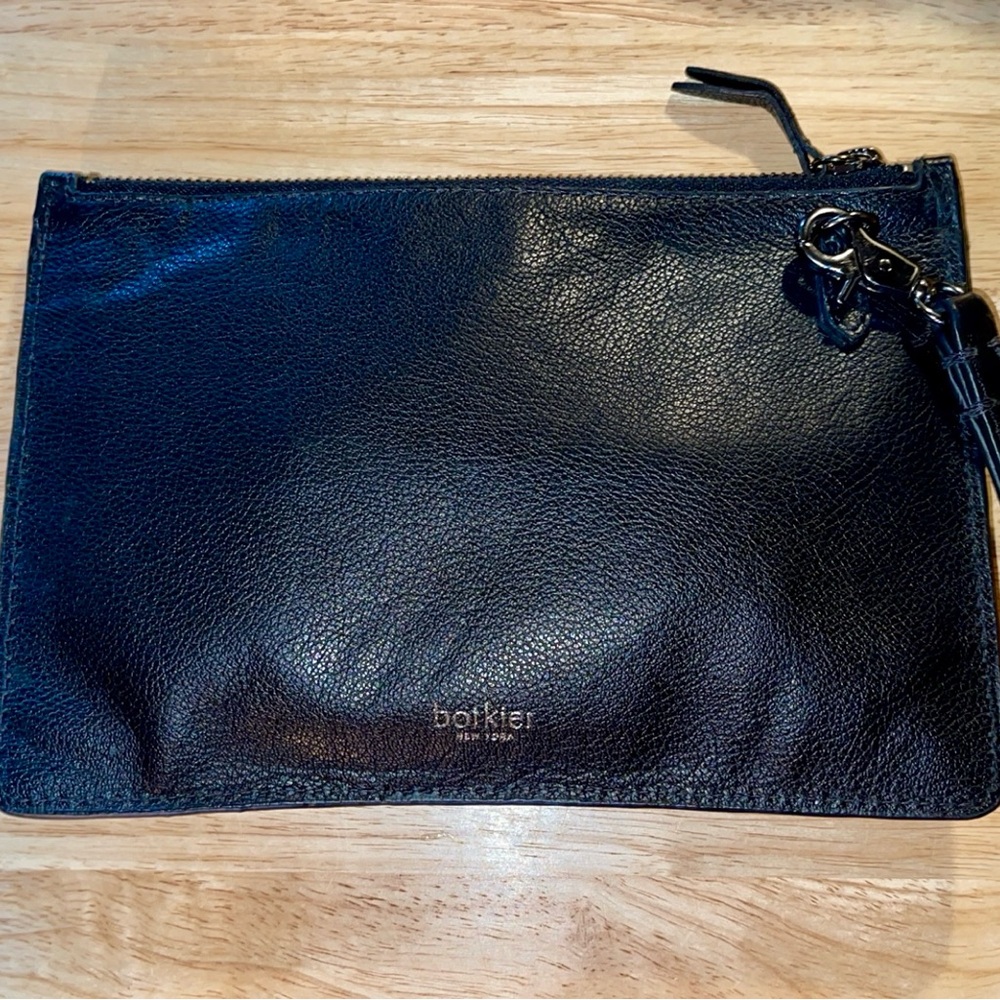 Botkier Cobble Leather Clutch